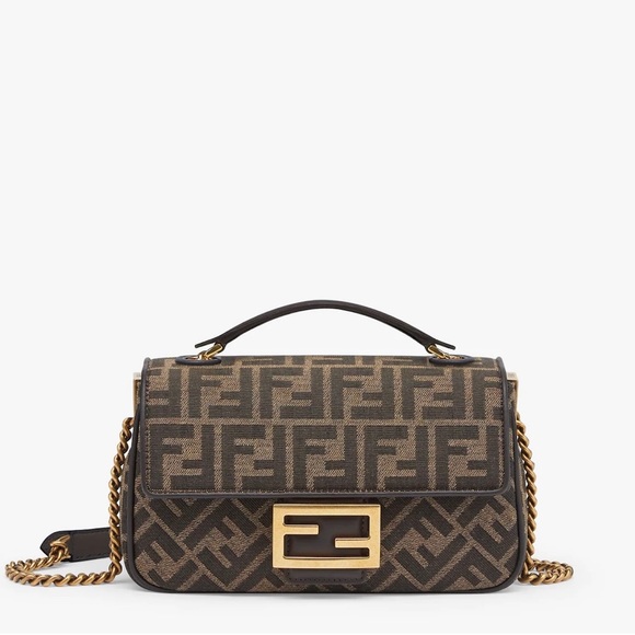 Fendi Handbags - Fendi Baguette Chain Midi Bag